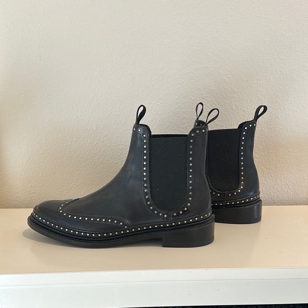 Rag & Bone Black Chelsea Boots
